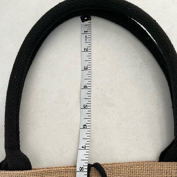 Las Vegas Hello Weekend/ Burlap tote bag/ Water resistant - Picture 8 of 8